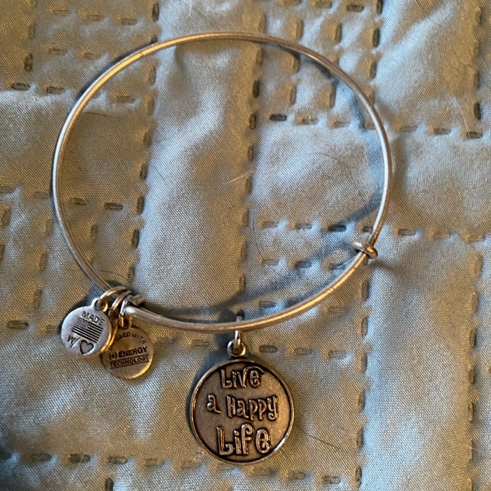 Live A Happy Life Alex and Ani Bracelet